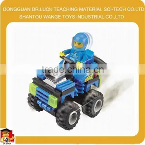 Children Building Blocks Self-assembling Racing Car, Toy Blocks Car thumbnail-1