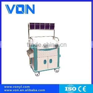 FCA-04 Medical Trolley&nursing Cart&medical Cabinet,Hospital Cart ABS BodyTrolley,Nursing Station Carts Cabinet thumbnail-5