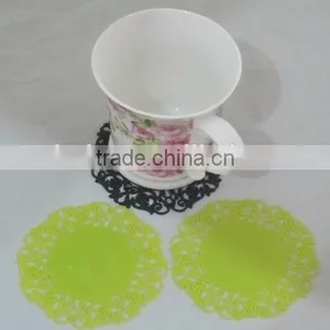 PVC Tea Cup Bar Mat Coaster Vegetable Shaped Coaster Coaster Bus Toyota Coaster Bus thumbnail-2