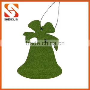 SJ-6963 Custom Felt Bell Decoration Christmas Hanging Ornaments Supplier thumbnail-1