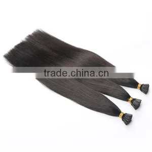 Hot Sale!Top Quality I/U/V/Flat Tip Hair Extension,Wholesale 100% Unprocessed Brazilain Hair thumbnail-2