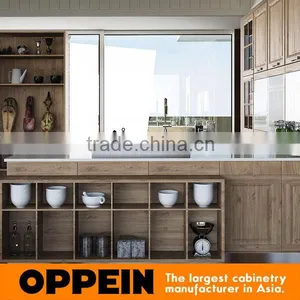 Custom Modern PVC Wooden Kitchen Furniture thumbnail-5