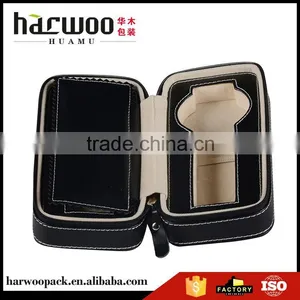 Best Prices Custom Design Acrylic Plastic Cover pu Leather Watch Box on Sale Supplier's Choice thumbnail-1