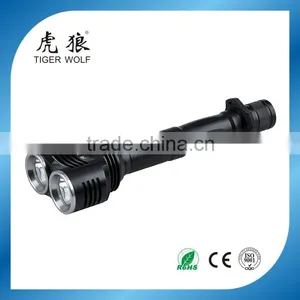 Rechargeable T6 Two Head Highpower Led Flashlight thumbnail-1