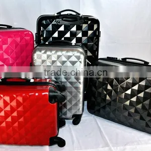 Shiny Hard Side Luggage With Colorful Shape thumbnail-2