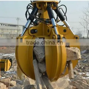 SF Excavator Orange Peel Grab / Hydraulic Rotary Orange Peel Grapple / Excavator Pars thumbnail-5