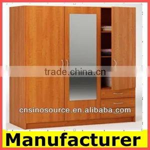 KD Wardrobe With Mirror thumbnail-1