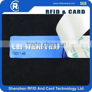 UHF Long Range Destructive RFID Windshield Tag Label for Car Window RFID TAG thumbnail-1