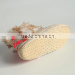 Girls Comfortable Slipper Knit Boots thumbnail-3