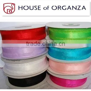 Colorful Nylon Organza Ribbon for Wedding Decoration thumbnail-1
