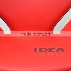 Replica Arne Jocabsen Swan Chair - Red Genuine Leather thumbnail-6