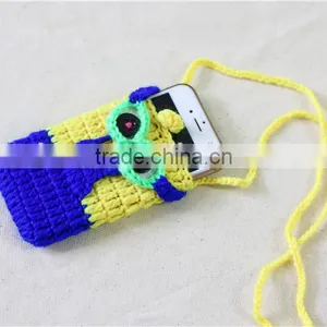 2016 New 7*11cm 100% Acrylic Material Knitted Women Purse thumbnail-2
