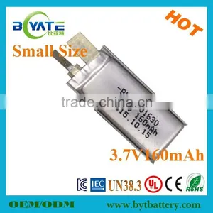 Wholesale Price 303030 3.7V180mAh Desk Lamp Battery With PCB Protection thumbnail-5