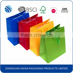 China Manufacturers Eco-friendly Big Size Art Paper Apparel Shopping Bag thumbnail-1