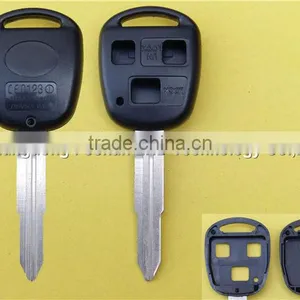 Remote Key Shell Fit for TOYOTA Yaris Avensis 3 Button Case Fob TOY41 Blade thumbnail-1