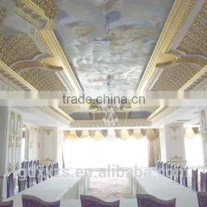 High Quality White Color PU Carved Moulding PU Cornice Moulding thumbnail-4