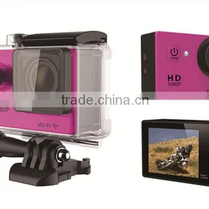 Full HD 1080P Action Camera Outdoor Travelling Underwater Helmet Sport Camera Digital Video Wifi Remote Control thumbnail-2