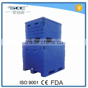 Insulated Tub 1000L, Plastic Tubs With Lid, Roto Tubs for Fish thumbnail-5
