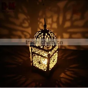Classical Decorative Garden Galvanized Metal Lantern thumbnail-1
