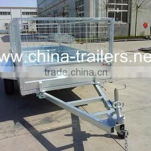 10x5 Galvanized Utility Box Trailer thumbnail-1