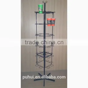 Metal Rotating Counter Mugs Rack for Promotion thumbnail-4