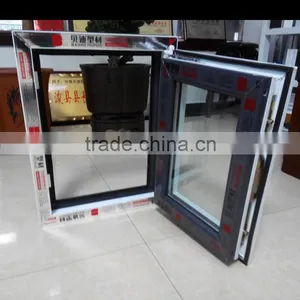 UPVC and Aluminum Integrade Window Alu Led Profile Upvc Window thumbnail-3