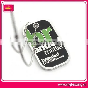 Decorative Basketball Dog Tag Necklaces for Men thumbnail-1
