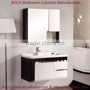 ROCH 8019 Newest PVC Vanity Contemporary Design Bathroom Furniture thumbnail-1