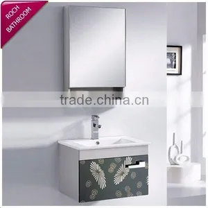 ROCH 792 Sale Fast Stainless Steel Cabinet Bathroom Modern Bathroom Vanity Combo thumbnail-1