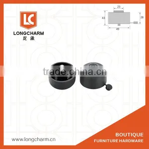 49mm Base Plastic Furniture Adjustable Screw Feet thumbnail-1