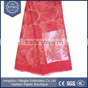 New Arrival French Tulle Lace Fabric African for Bridal Lace Applique thumbnail-1