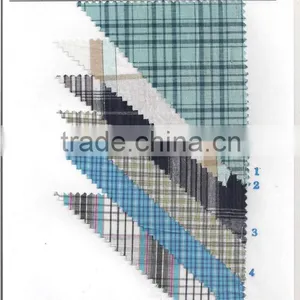 100% Cotton Yarn Dyed Shirting Fabric Textile Stock:P6553-A13100704 thumbnail-1