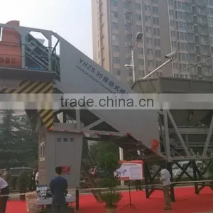 YHZS35 Mobile Concrete Mixing Plant With Low Price thumbnail-2