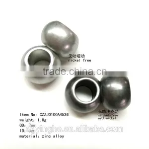 OD7mm Higg-quality Metal Zinc-alloy Bell Stoppers Metal Jeans Button thumbnail-1