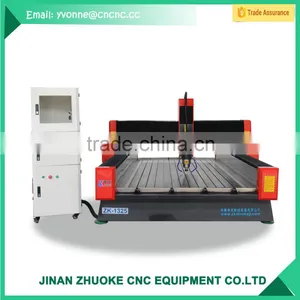 Hybrid Servo System Stone Carving Cnc Router Machine With Stainless Steel Water Slot ZK-1325 thumbnail-2
