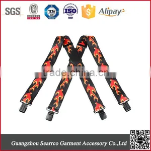 Design Brand Stretchable Elastic Suspender for Women Genuine Leather Braces Suspenders thumbnail-6