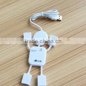 Best Selling Human Design 4 Port USB HUB/4 Ports Switch Hub thumbnail-1