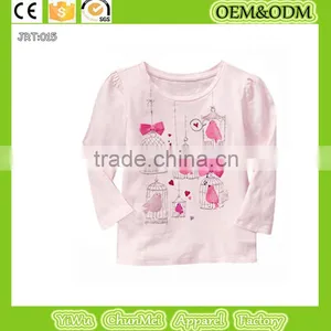 Children t Shirts Baby Kids Boys Long Sleeve T Shirts Palm Civet T-shirts Baby Children Clothing Pure Cotton Tees thumbnail-2
