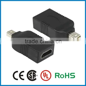 Top Quality Mini DP Diaplayport to HDMI Male to Female Adapter thumbnail-1