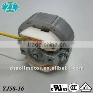 Electric Fan Motor YJ58-16: Shaded Pole Motor, Small Torque, 120V, 60hz,25W thumbnail-1