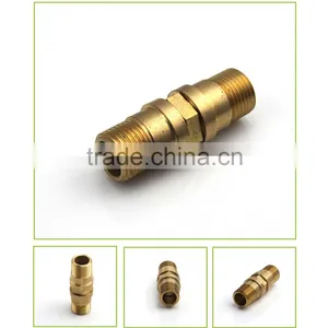 Brass Marine Quick Connect Garden Hose Fittings Brass thumbnail-2