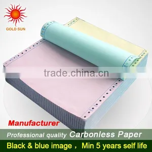 100% Virgin Wood Pulp Carbonless Copy Paper thumbnail-1