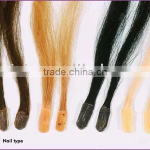 Pre-bonded Human Hair Extension/nail-tip Human Hair/hair Products/hair Extension thumbnail-1
