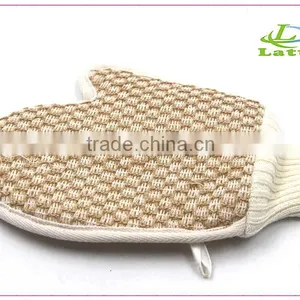 Custom Knit Mittens , Bath Glove Bath Mitt Exfoliating Glove ,H0T038 Scrub thumbnail-5