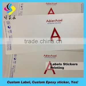 Printing Adhesive Paper Custom Soy Sauce Jar Labels thumbnail-6