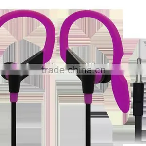 Cheap Stylish Ear Hook Ear Phones With Clear Sound Quality 3.5mm Connector Free Sample thumbnail-1