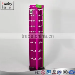 Big Acrylic Cosmetic Shelf With Rotating thumbnail-1