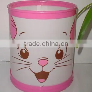 Plastic Fold Rubbish Can thumbnail-1