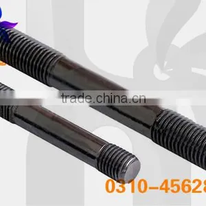 China Standard Size Black Oil Finished Stud Bolt thumbnail-2