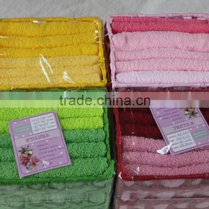 New Spring Lovely Terry Cotton Basket Towel,gift Towel,face Towel thumbnail-1
